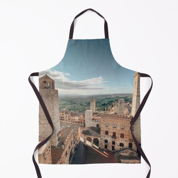 Item preview, san gimignano aerial view designed and sold by franckreporter.
