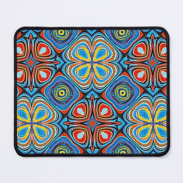 Item preview, Sky blue orange and yellow spiral abstract surrealism by Code03. designed and sold by Code03.
