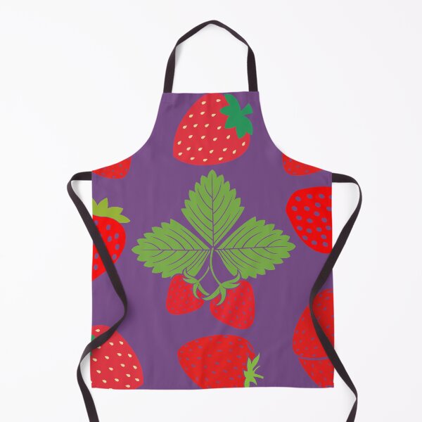 Item preview, strawberry hand drawn pattern designed and sold by Special-Ninja.