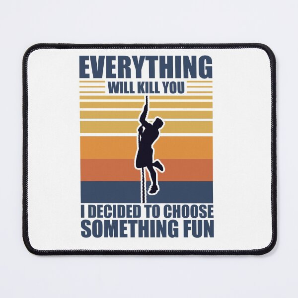 Item preview, Do Something Fun Rope Climbing Gift Idea designed and sold by DadJokeDescript.