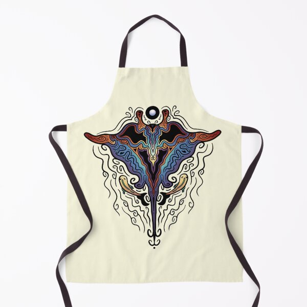 Item preview, Manta Ray Tattoo Design Colored designed and sold by Retartist.