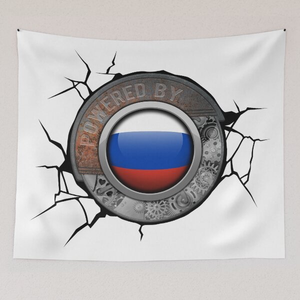 Item preview, Russia Steampunk Engine Powered By Russian National Pride designed and sold by onicon.