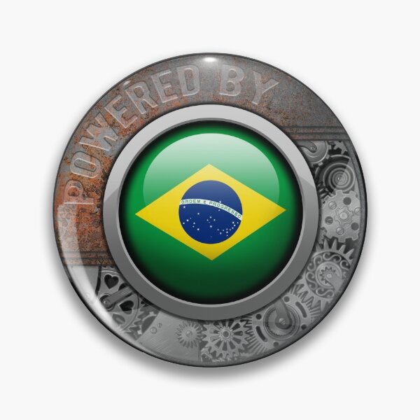 Item preview, Brazil Steampunk Engine Powered By Brazilian National Pride designed and sold by onicon.