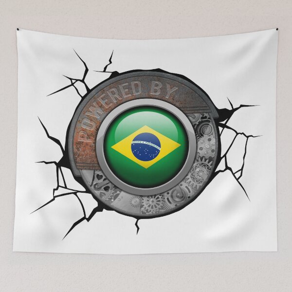 Item preview, Brazil Steampunk Engine Powered By Brazilian National Pride designed and sold by onicon.