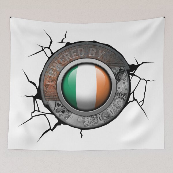 Item preview, Ireland Steampunk Engine Powered By Irish National Pride designed and sold by onicon.