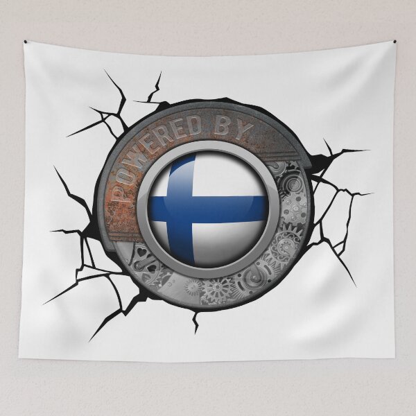 Item preview, Finland Steampunk Engine Powered By Finnish National Pride designed and sold by onicon.