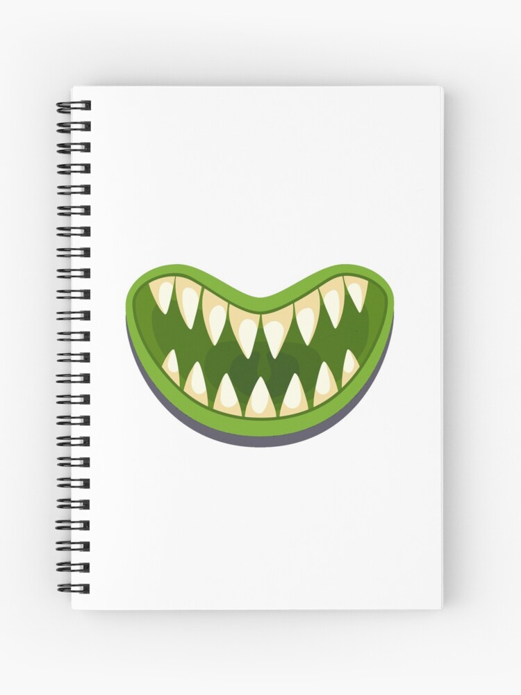 funny mouth vampire Spiral Notebook for Sale by ZiphGames