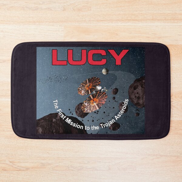 Item preview, NASA Lucy mission Jupiter Trojan asteroids spacecraft designed and sold by SolidEarthArt.