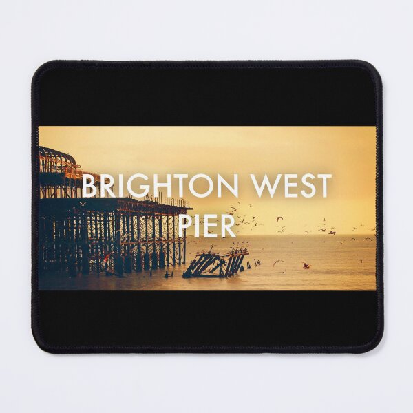 Item preview, Brighton West Pier Cinematic-Style Photo designed and sold by Sod0ku.