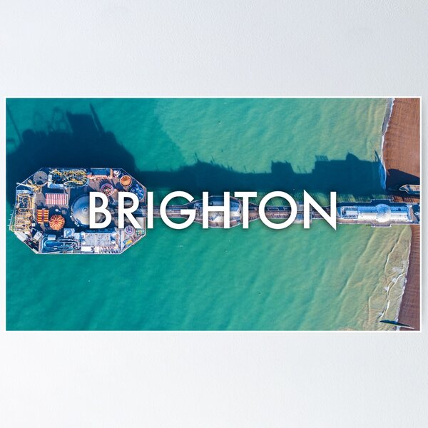 Item preview, Brighton Cinematic-Style Photo designed and sold by Sod0ku.