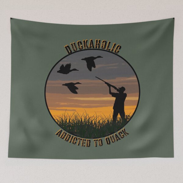 Item preview, Duckaholic Retro Duck Hunting Design for Quack Addict Duck Hunters! designed and sold by LifeCrush.