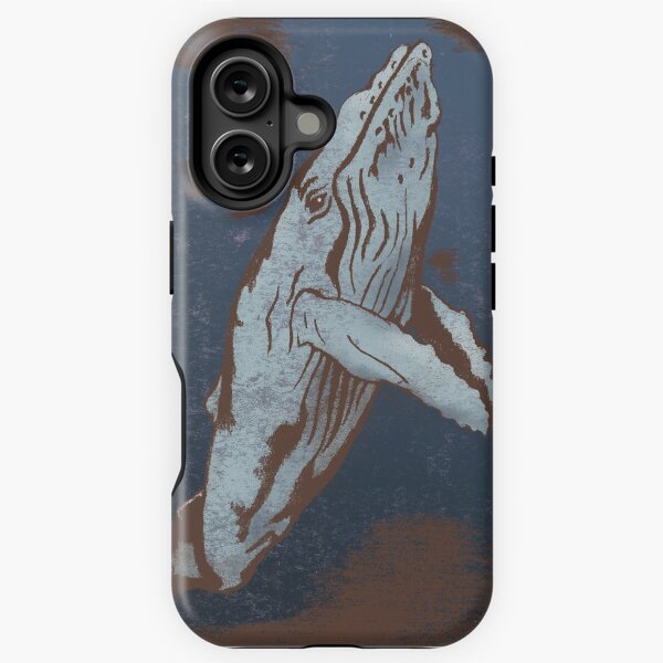 "On the Shoulders of Giants" Whale iPhone Tough Case