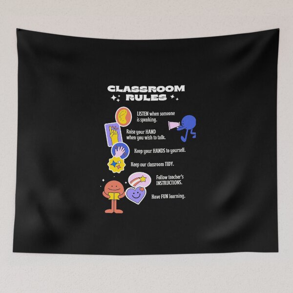 Item preview, Custom Classroom Rules✨ designed and sold by KousKo :).