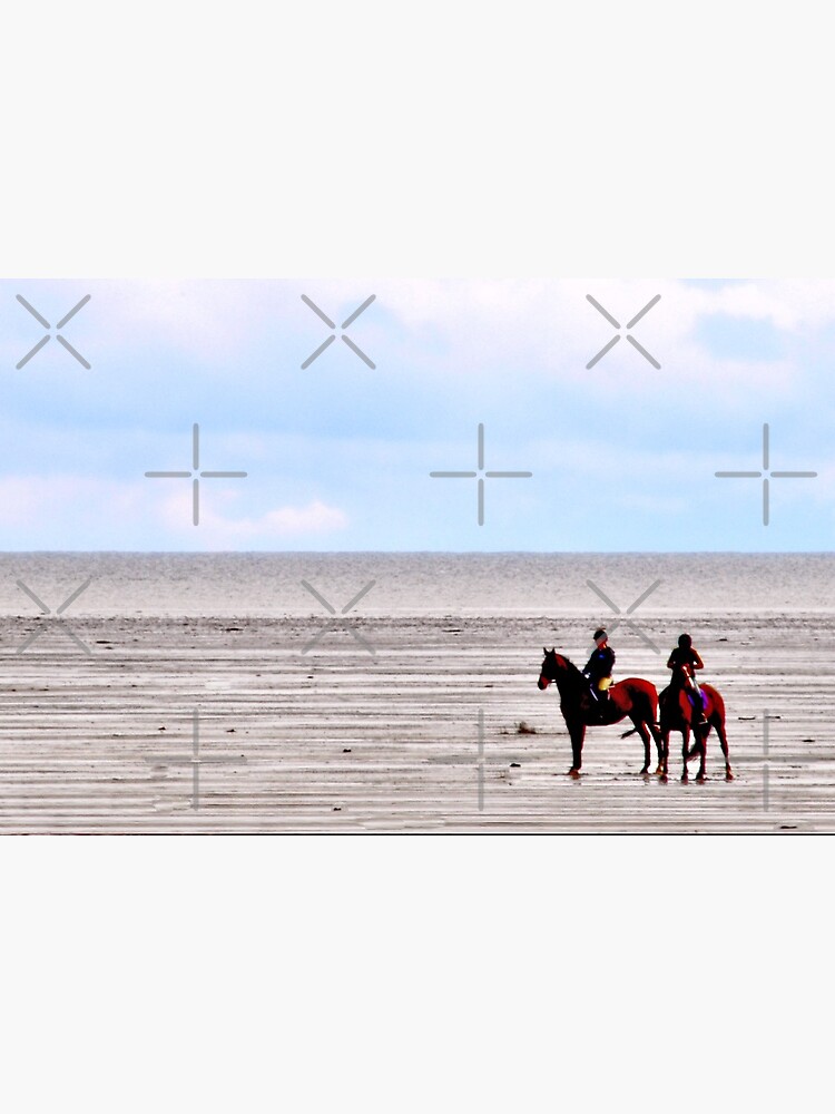 Thumbnail 3 of 3, Canvas Print, Horseback Riding designed and sold by MaluC.