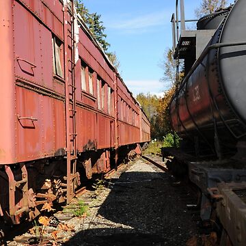Artwork thumbnail, Old Retired Train Wagons by MaluC