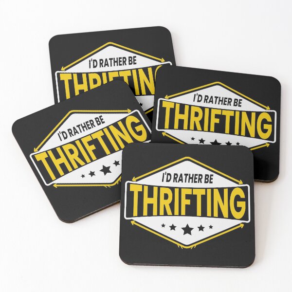 Item preview, I'd Rather Be Thrifting Funny Reselling designed and sold by ZiesMerch.