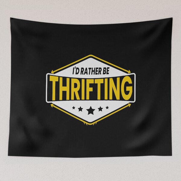 Item preview, I'd Rather Be Thrifting Funny Reselling designed and sold by ZiesMerch.