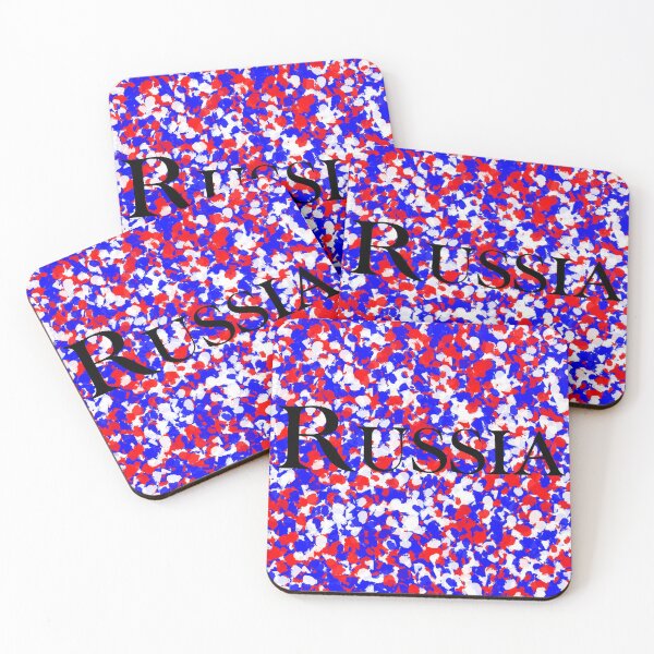 Item preview, Russia Abstract Flag with Text  designed and sold by SilverFantasy.