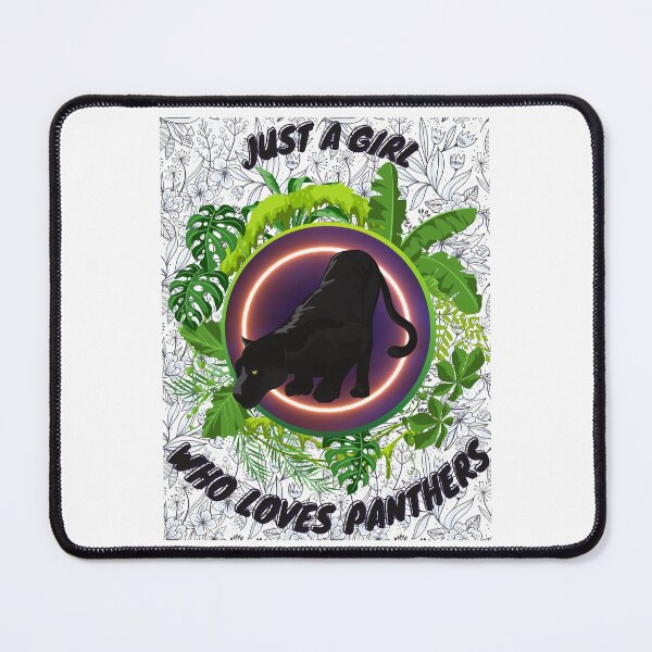 Item preview, Just a girl who loves panthers - Colorful compositions, art and animals, funny drawings designed and sold by AdvanceDesign.