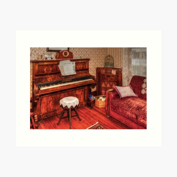 Item preview, Vintage Piano Room designed and sold by MaluC.