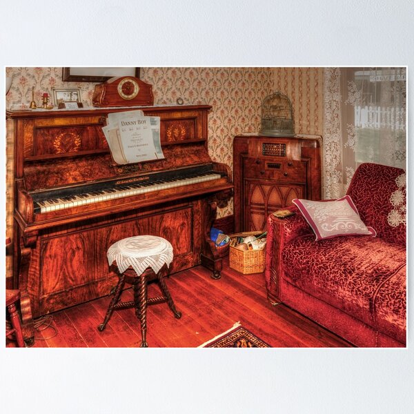Item preview, Vintage Piano Room designed and sold by MaluC.