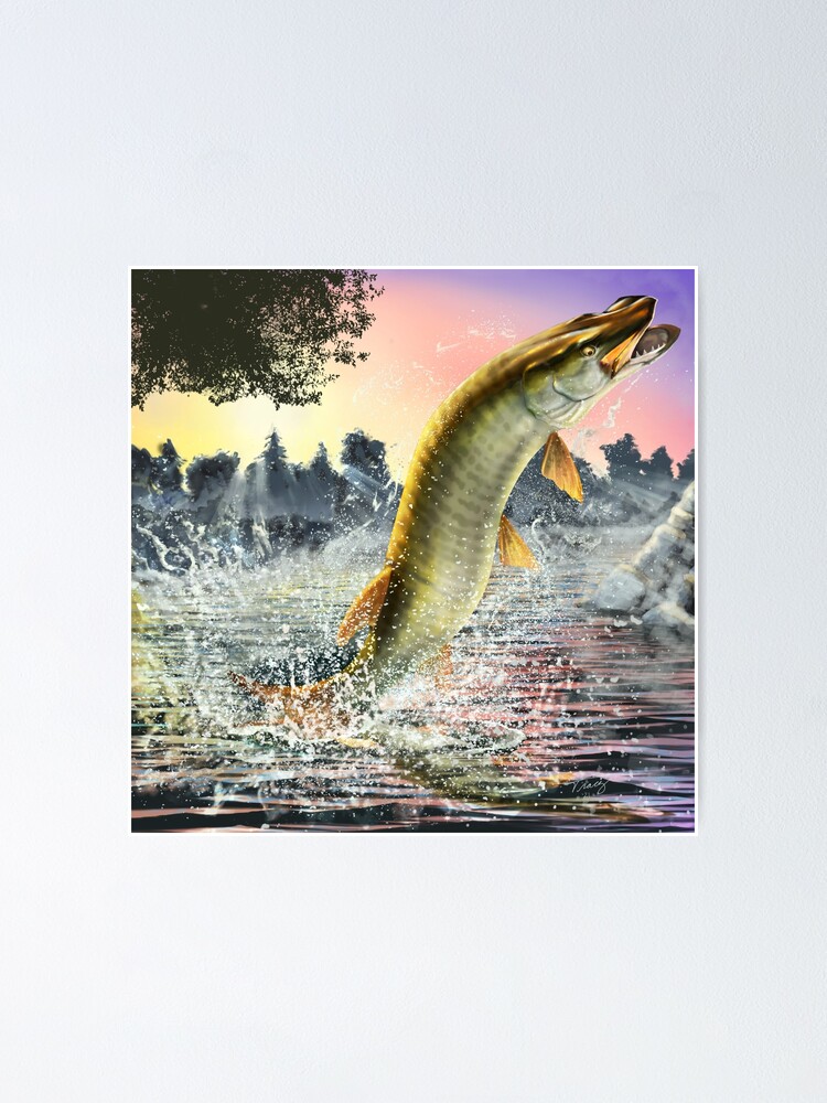 Muskie Sunrise Poster for Sale by Mary Tracy