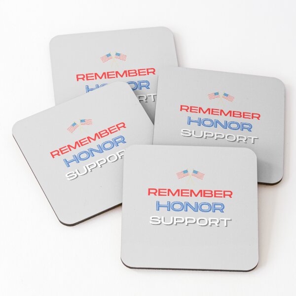 Item preview, Remember Honor Support Flags Patriot Veterans Day designed and sold by EllConApparel.