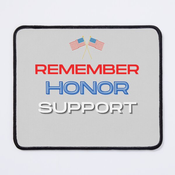 Item preview, Remember Honor Support Flags Patriot Veterans Day designed and sold by EllConApparel.