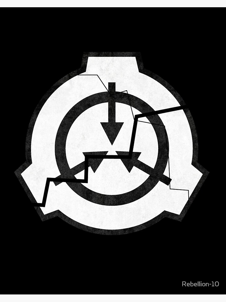 Cracked SCP Logo | Art Board Print