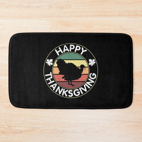 Item preview, Retro Autumn Sunset Happy Thanksgiving Day Turkey designed and sold by thecooltable.
