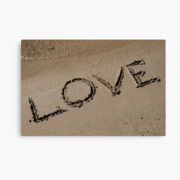 Item preview, Love Written on the Sand designed and sold by MaluC.