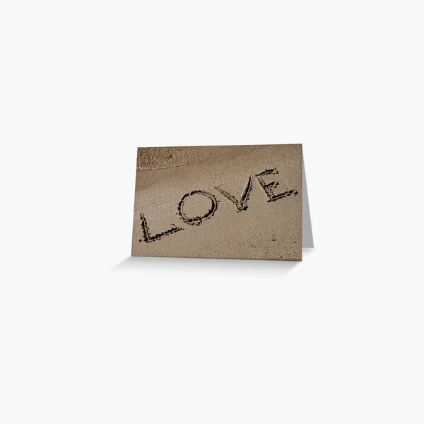 Item preview, Love Written on the Sand designed and sold by MaluC.
