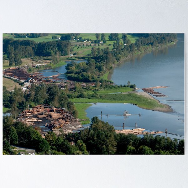 Item preview, View of Mission and Fraser River, BC designed and sold by MaluC.