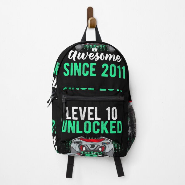 Item preview, Level 10 Unlocked Vintage Awesome Since 2011 10th Bday Gaming designed and sold by LAXIR.