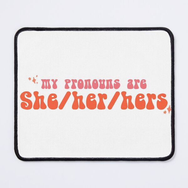 Item preview, She/her Sparkle Pronouns designed and sold by beccaamac.
