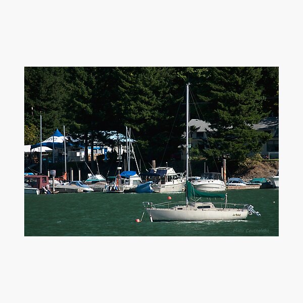 Item preview, Boats at Harrison Hot Springs designed and sold by MaluC.