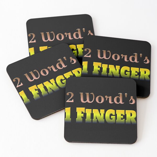 Item preview, 2 Words 1 Finger designed and sold by Paula Helit.