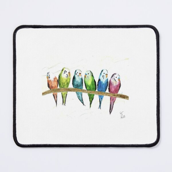 Item preview, Iconic Budgies designed and sold by DaisyMaeInkArt.