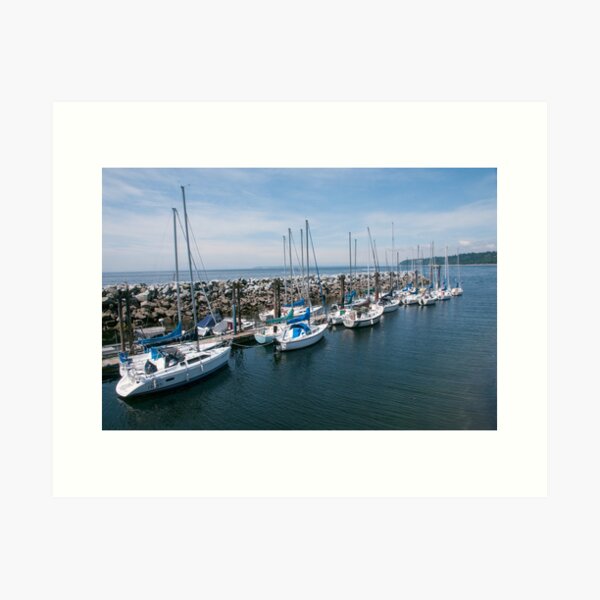Item preview, Sailboats at the Pier designed and sold by MaluC.