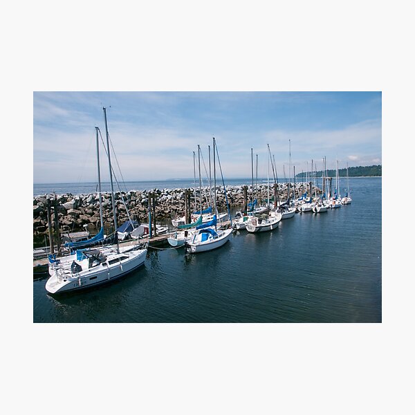 Item preview, Sailboats at the Pier designed and sold by MaluC.