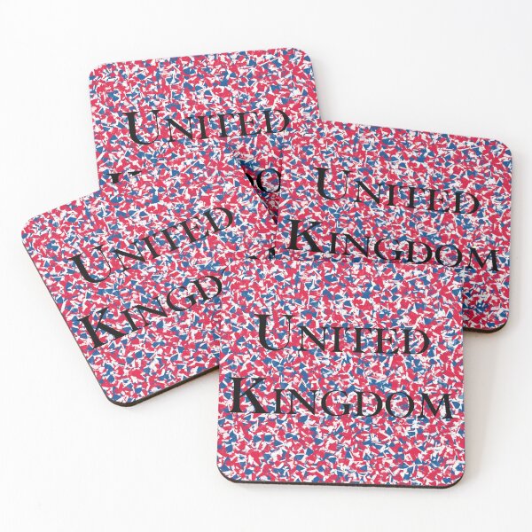 Item preview, United Kingdom Abstract Flag with Text designed and sold by SilverFantasy.