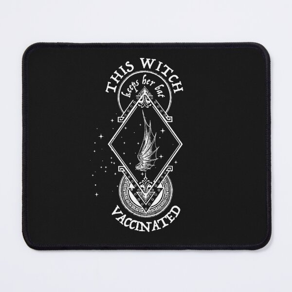 Item preview, This Witch Keeps Her Bat Vaccinated: For Vaccinated Witches (dark) designed and sold by shi-RLY.