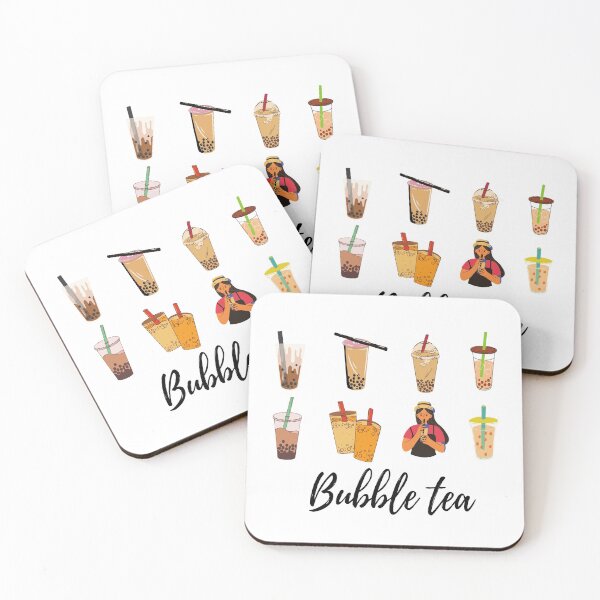 Item preview, Bubble tea pegatina designed and sold by Elizzart.