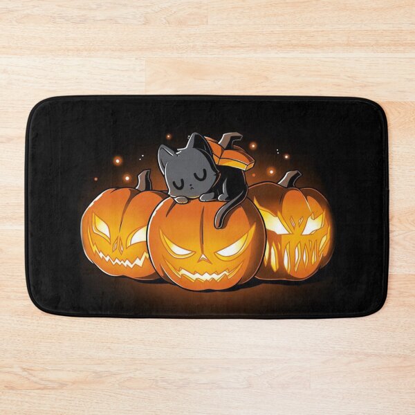 Item preview, kitty with pumpkin designed and sold by LenNo9881.