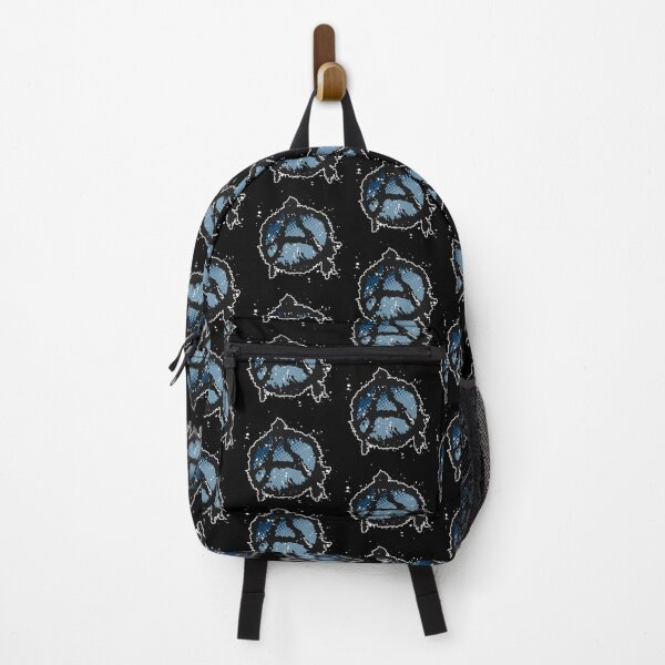 Item preview, Anarchy Symbol in Dark Blue designed and sold by iscaStudioArt.