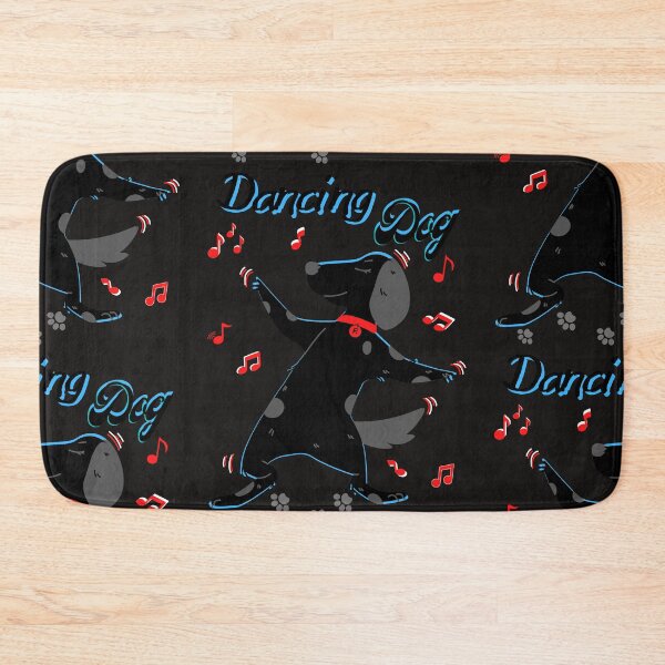 Item preview, Dancing Dog in Black designed and sold by BeatyinChaos.