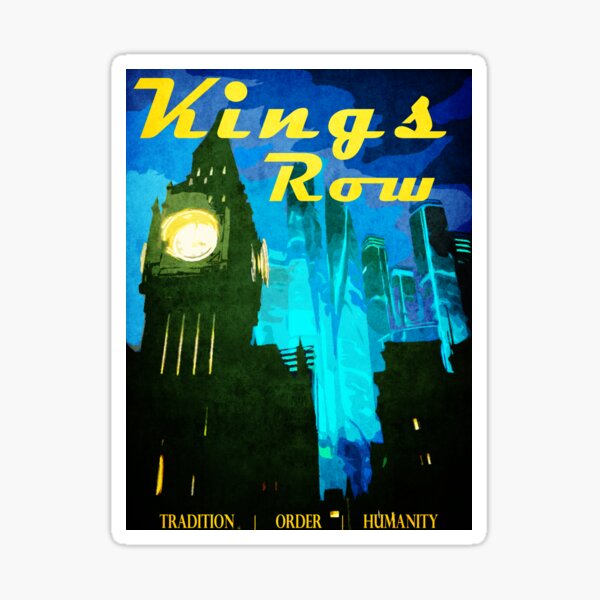 Item preview, King's Row Vintage Travel Poster designed and sold by lostrenegade.