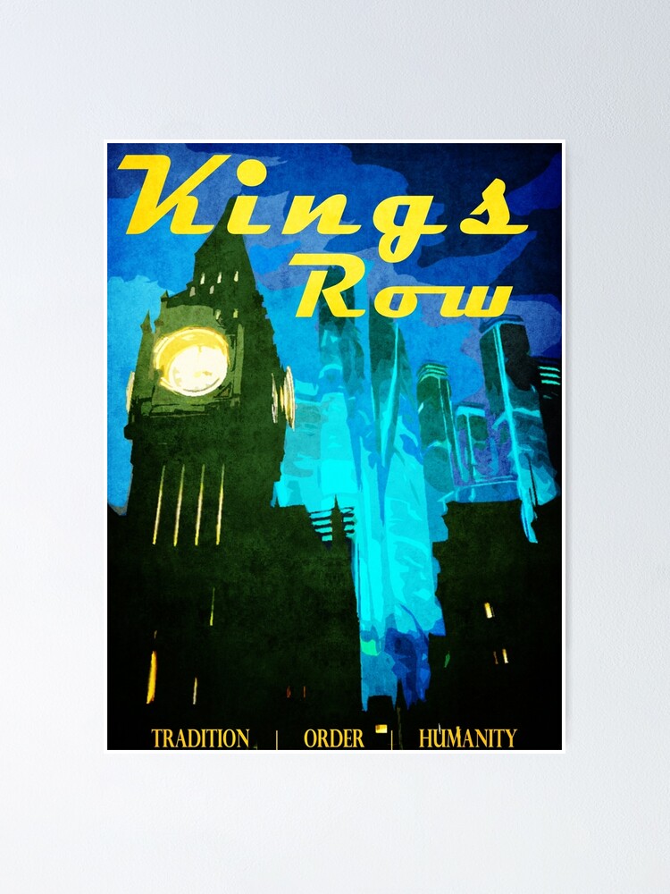 Alternate view of King's Row Vintage Travel Poster Poster
