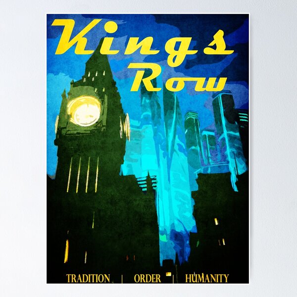 Artikel-Vorschau von König Row Vintage Travel Poster, designt und verkauft von lostrenegade.