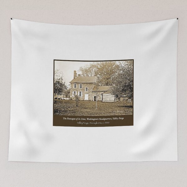 Item preview, George Washington's Headquarters, Valley Forge designed and sold by AMacGPhilly.